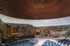 Visite de l'église de Temppeliaukio