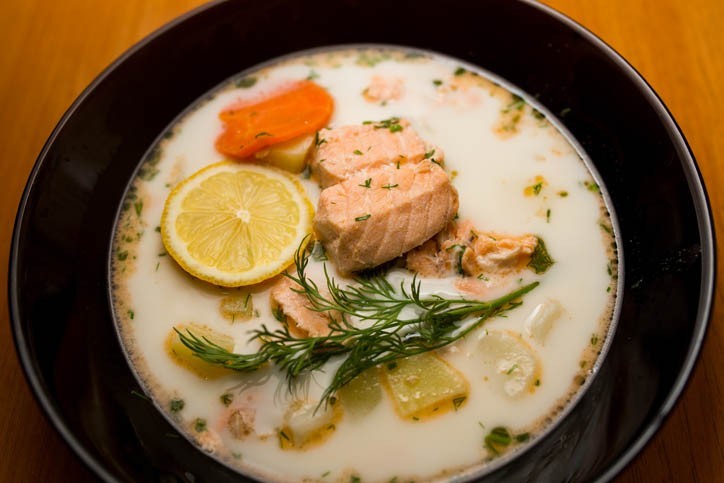 Soupe au Saumon