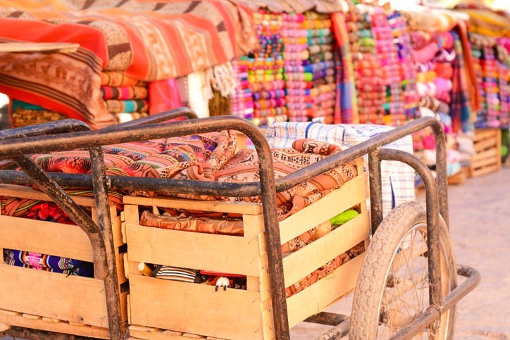 Marché coloré d'Otavalo