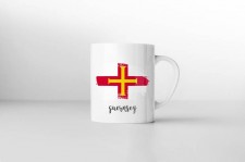 Mug Drapeau de Guernesey