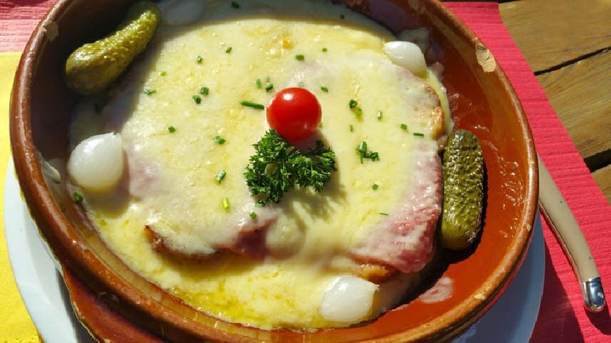 Schweizer Käseschnitte