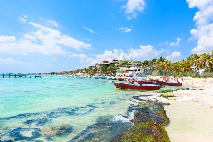 Découverte de la playa del Carmen