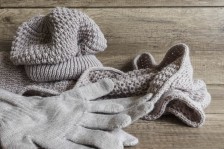 Bonnet, gants, écharpe