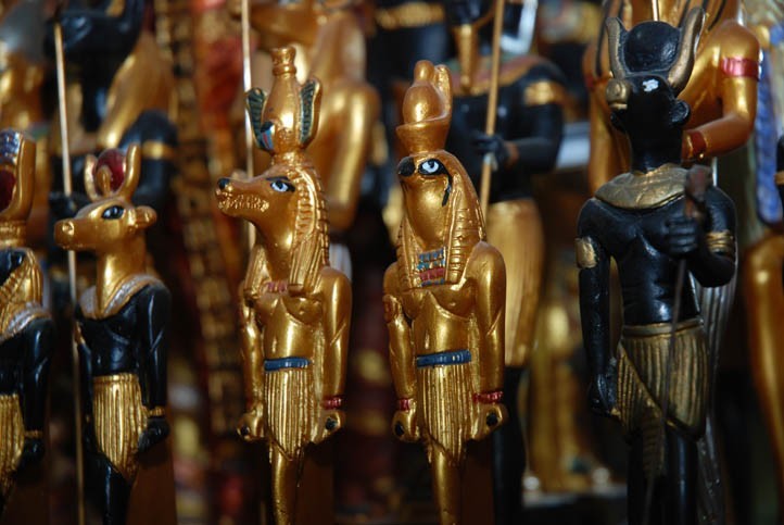 Statuettes de Dieux Egyptiens