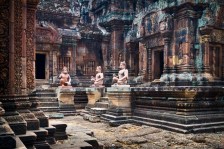 Visite du Temple de Banteay Srei (citadelle des femmes)