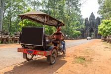 Visite d'Angkor Thom en tuktuk