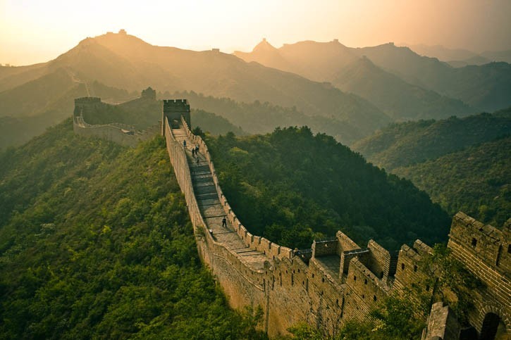 Visite de la grande muraille de Chine