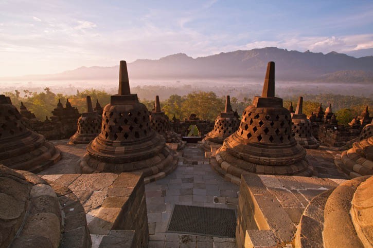 Visite de Borobudur