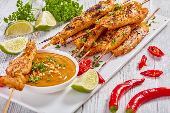 Poulet Satay