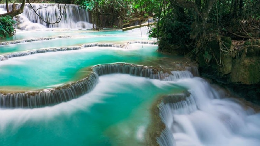 Découverte des Cascades de Kuang-Si