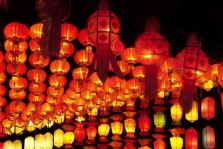 Découverte d'une fabrique de lanterne taiwanaise