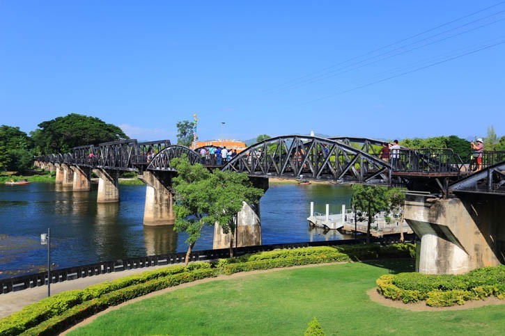 Découverte du Pont de la Rivière Kwai