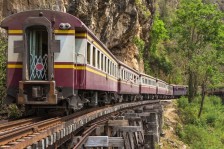 Découverte du Train de la mort (gorges de kwai noi)